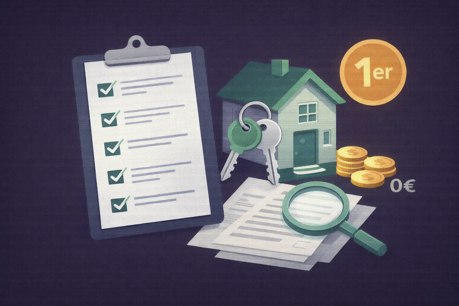 Checklist pour premier investissement locatif avec maison et documents
