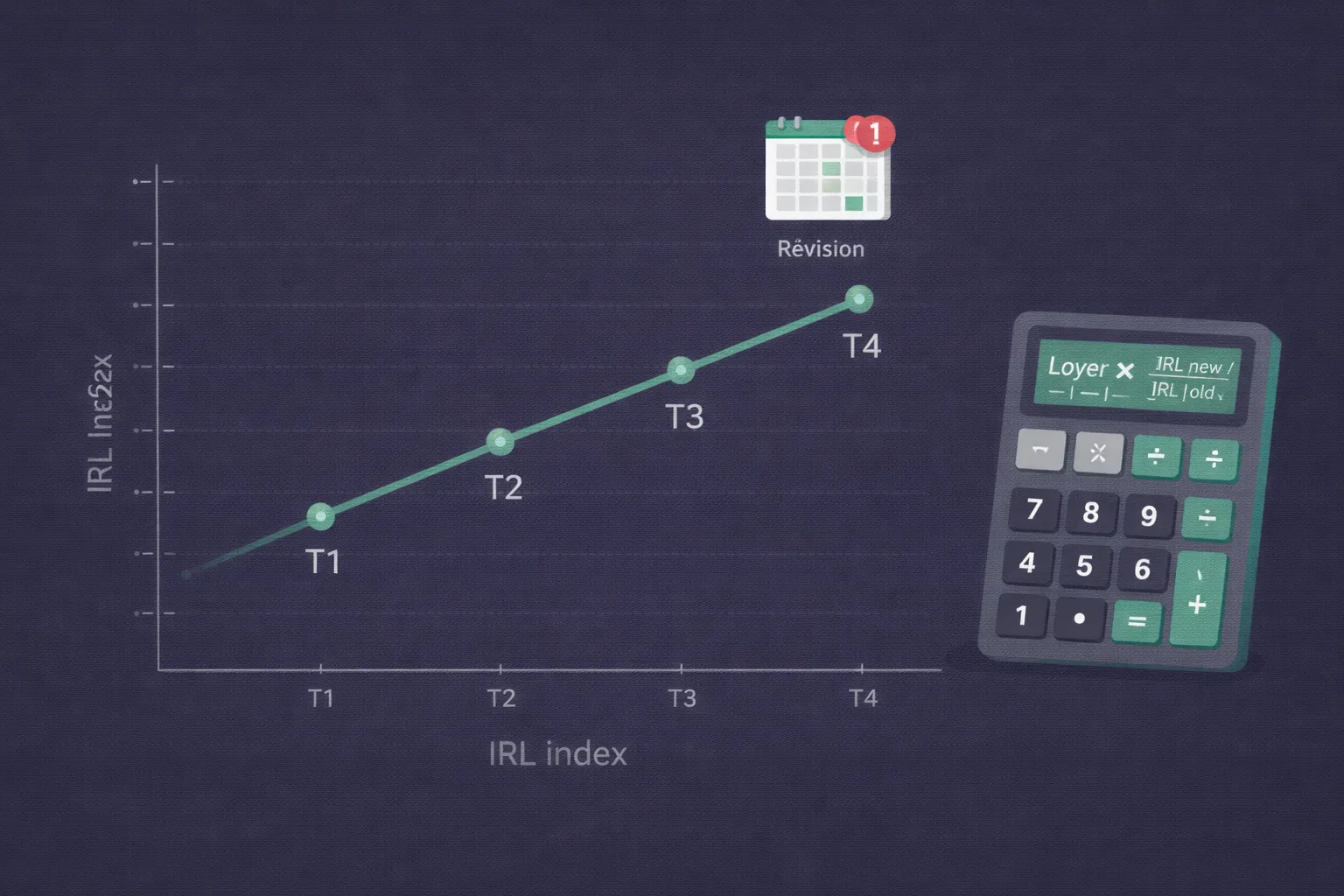 Indice IRL 2026 : explication et calcul de la révision de loyer