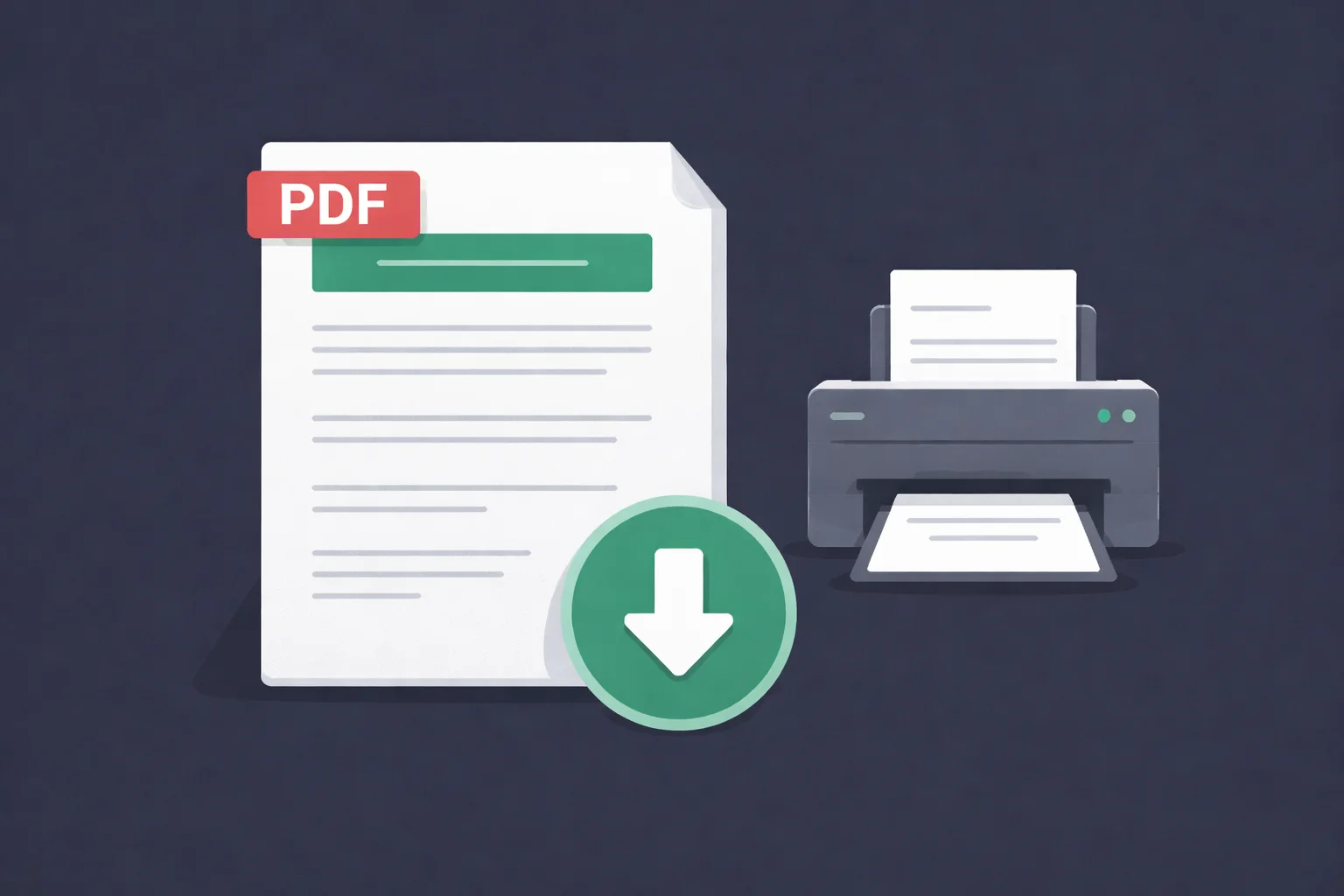 Modèle de quittance de loyer PDF prêt à télécharger